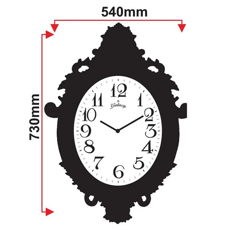 Galaxy Duvar Saati Exculusive Vintage 731-a