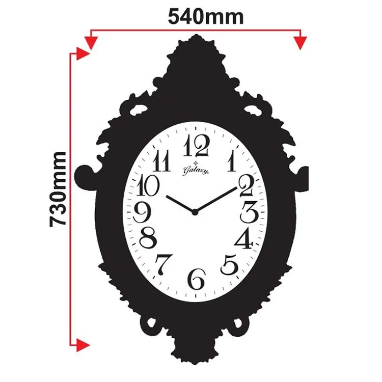 Galaxy Duvar Saati Exculusive Vintage 731-ba