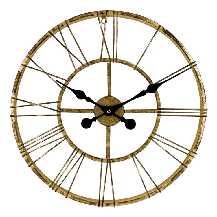 Galaxy Duvar Saati Gold Metal Dm-100-ak