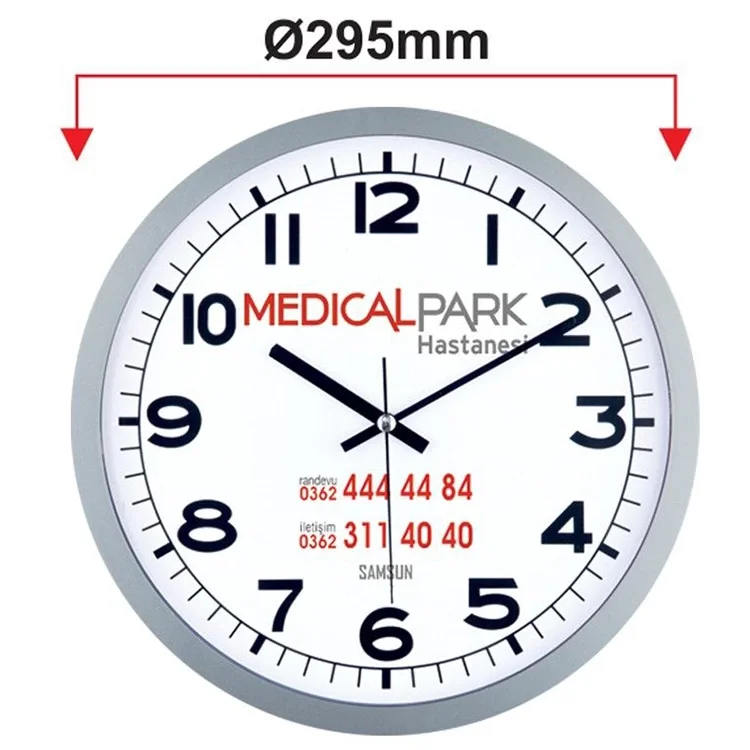 Galaxy Duvar Saati Gri 216-g