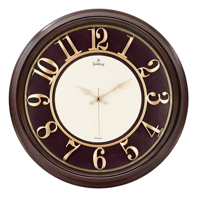 Galaxy Duvar Saati Premium Ahsap 1963-eka