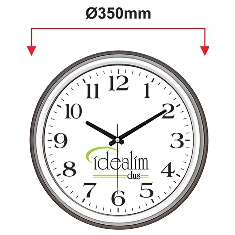 Galaxy Duvar Saati Premium Ahsap Boy 1971-d