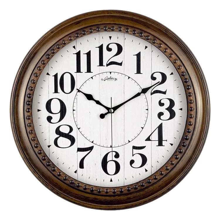 Galaxy Duvar Saati Premium Ceviz 1974-v