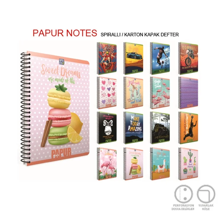 Gıpta Papur Notes Sp.karton Kpk.defter A4 60yp Çizgili 3-4958000-2011