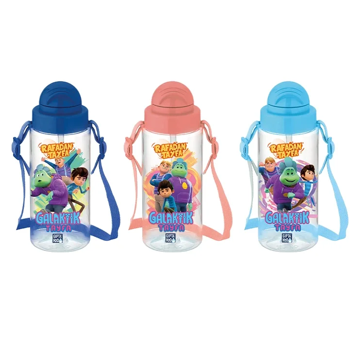 Gıpta Rafadan Tayfa İnce Pipetli Tritan Matara 500cc 4-k759700-5001