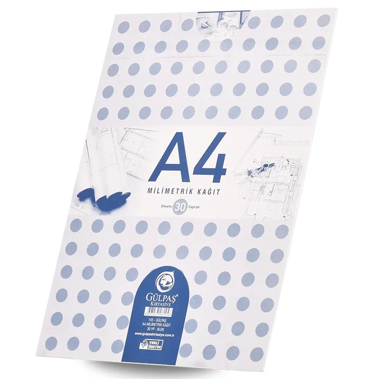 Gülpaş A4 Milimetrik Blok 30 Yaprak 145