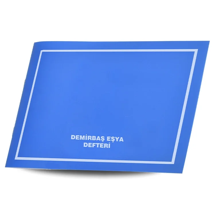 Gülpaş Demirbaş Eşya Defteri Pp Kapak 40 Yaprak 123