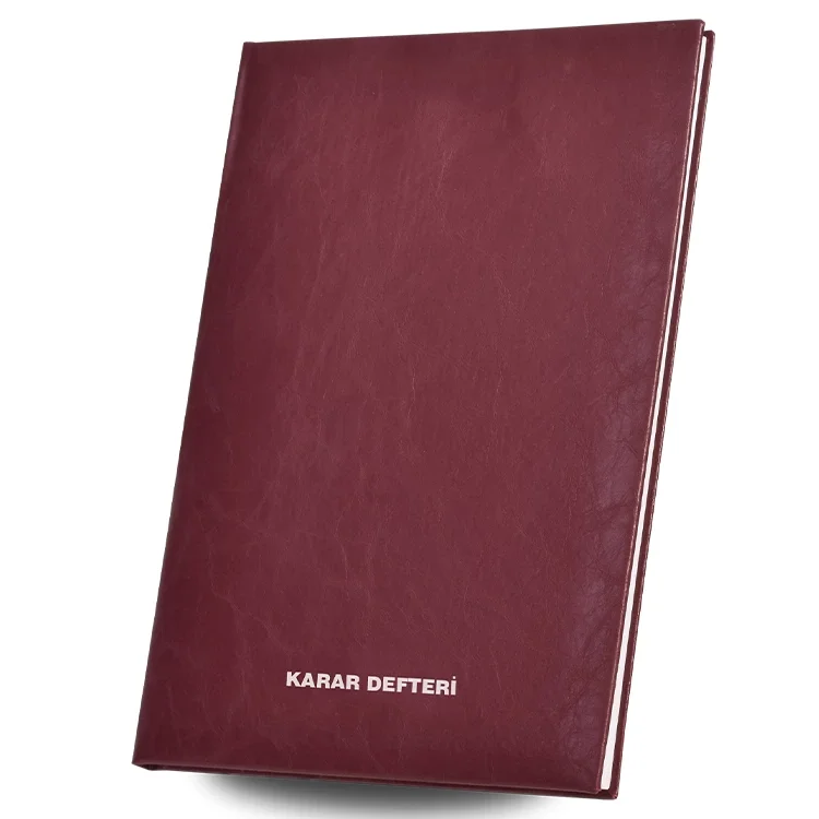 Gülpaş Karar Defteri Düz Suni Deri Ciltli 357 Tcdf