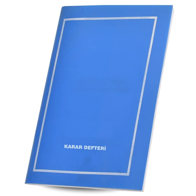 Gülpaş Karar Defteri Pp Kapak 40 Yaprak 116 Tcdf