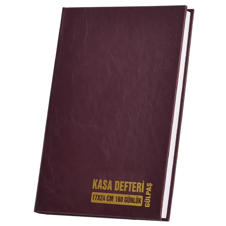 Gülpaş Kasa Defteri 17x24 160 Yaprak Cilt Bezli 715 Tcdf