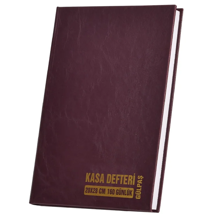 Gülpaş Kasa Defteri 20x28 Cilt Bezli 160 Yaprak 718 Tcdf