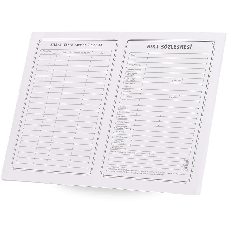 Gülpaş Kira Kontratı 100lük 205