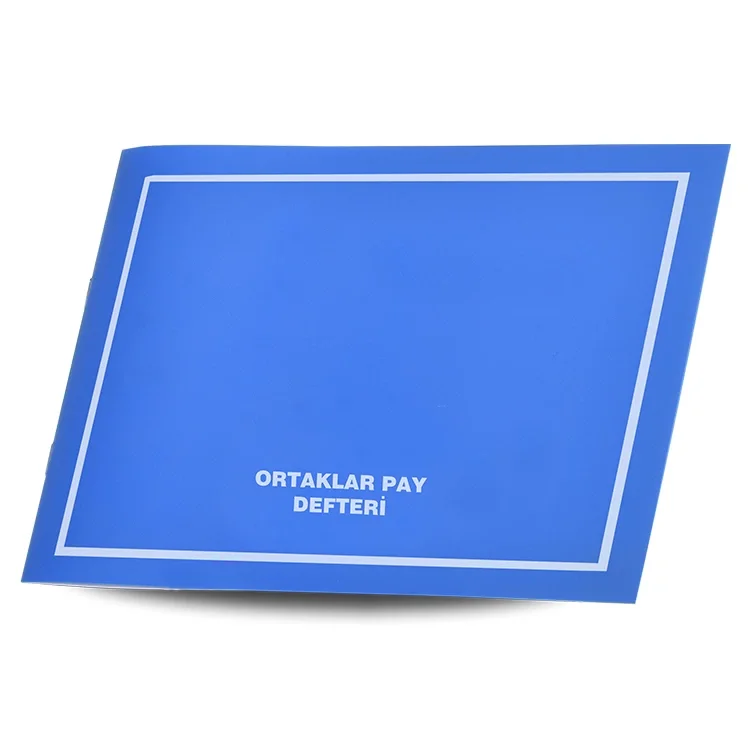 Gülpaş Ortaklar Pay Defteri Pp Kapak 40 Yaprak 122 Tcdf