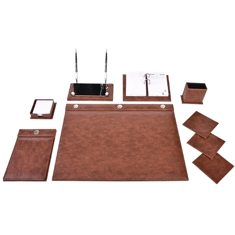 Gülpaş Sümen Takımı 9 Parça Lüks Düğmeli Suni Deri 259