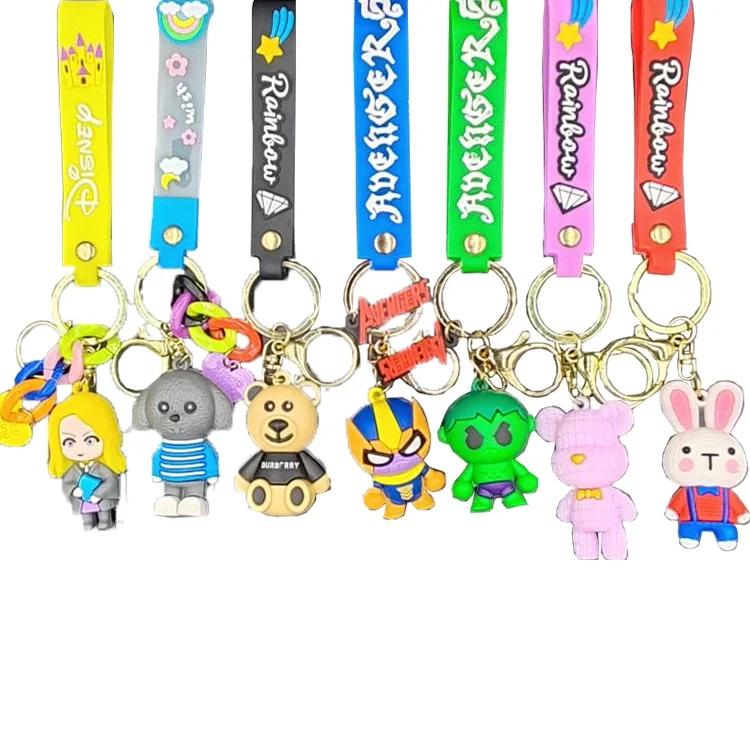 İbis Silikon Anahtarlık Figürlü Orta Boy Karışık Anh-2 İbsk