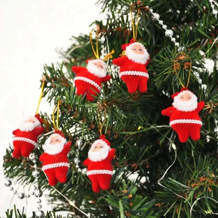 Kikajoy Yılbaşı Ağaç Süsü Noel Baba 6lı 2006784-3 Ybs