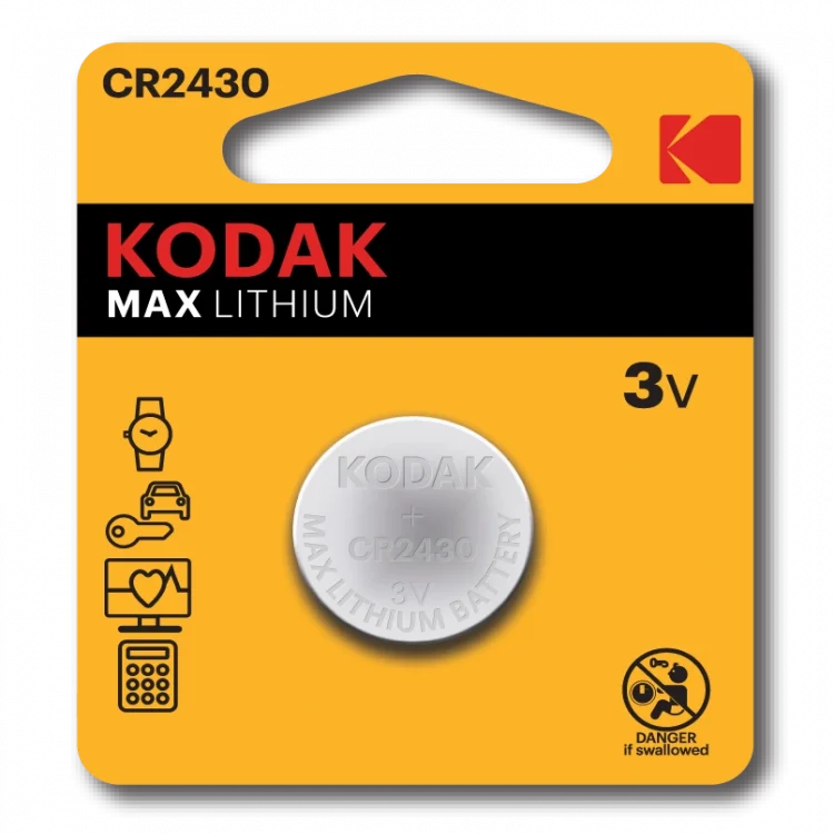 Kodak Cr2430 Para Pil