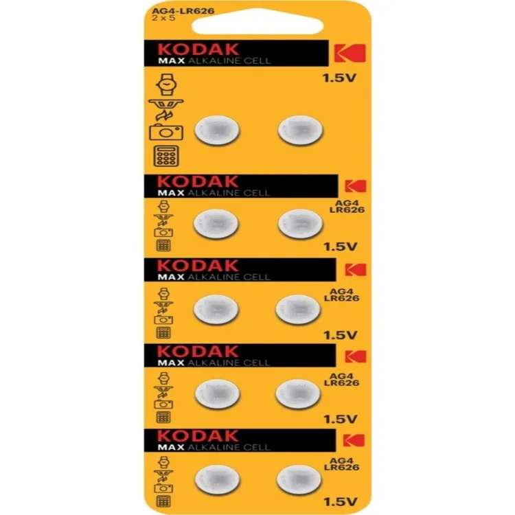 Kodak Düğme Pil 10 Lu Ag4