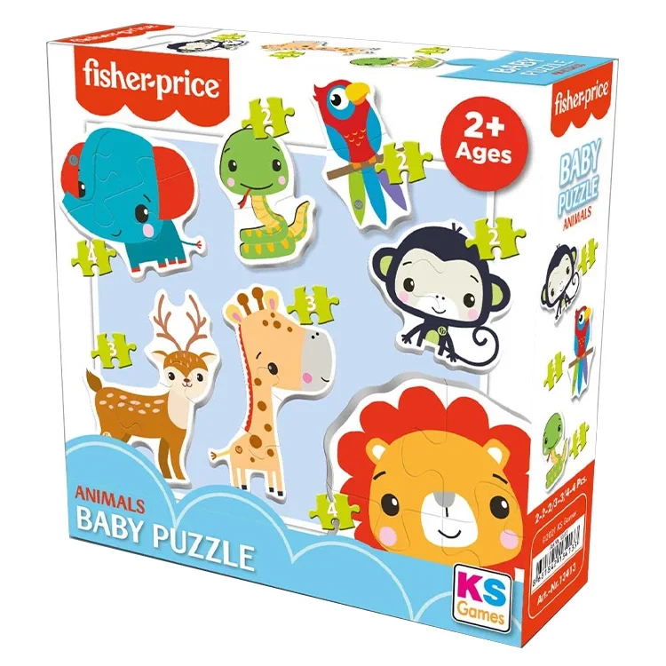 Ks Games Puzzle Fisher-price Baby Animals Fp-13413 Ksgm