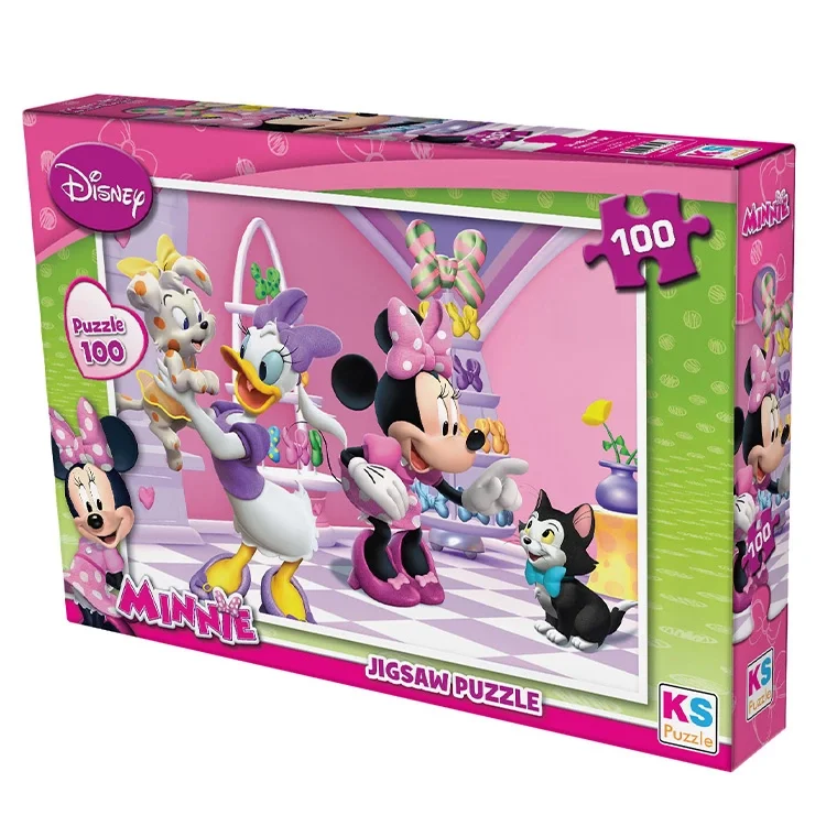 Ks Games Puzzle 100 Parça Minnie Min.714 Ksgm
