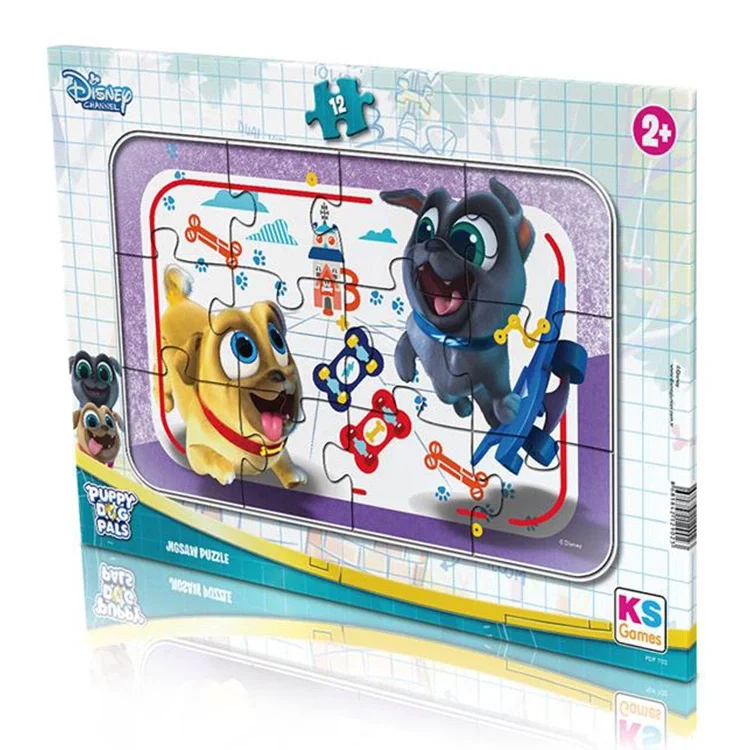 Ks Games Puzzle 12 Parça Puppy Dog Pals Frame Pdp702 Ksgm