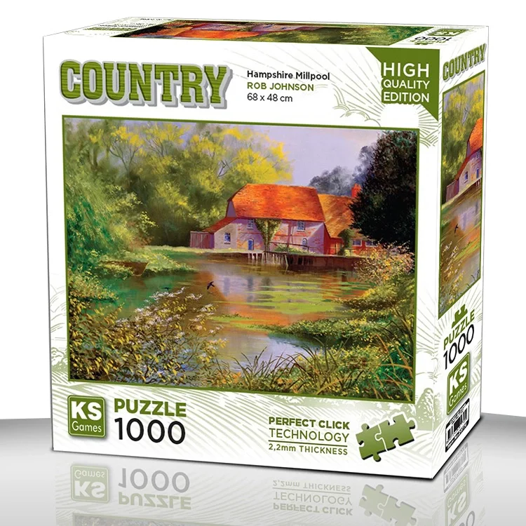 Ks Games Puzzle Yetişkin 1000 Parça Hampshire Millpool 20776 Ksgm