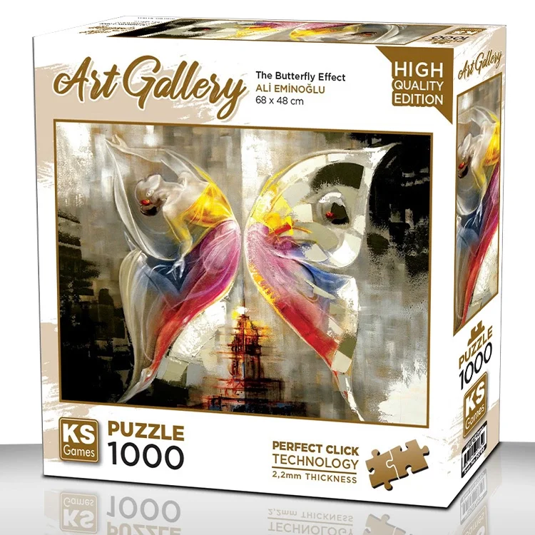 Ks Games Puzzle Yetişkin 1000 Parça Kelebek Etkisi 20780 Ksgm