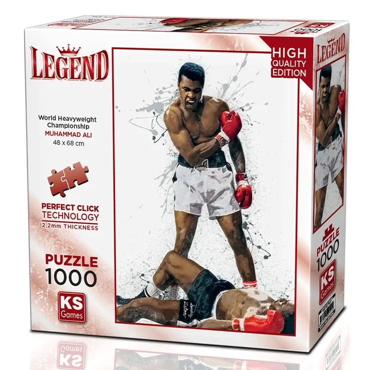 Ks Games Puzzle Yetişkin 1000 Parça Muhammad Ali 20724 Ksgm
