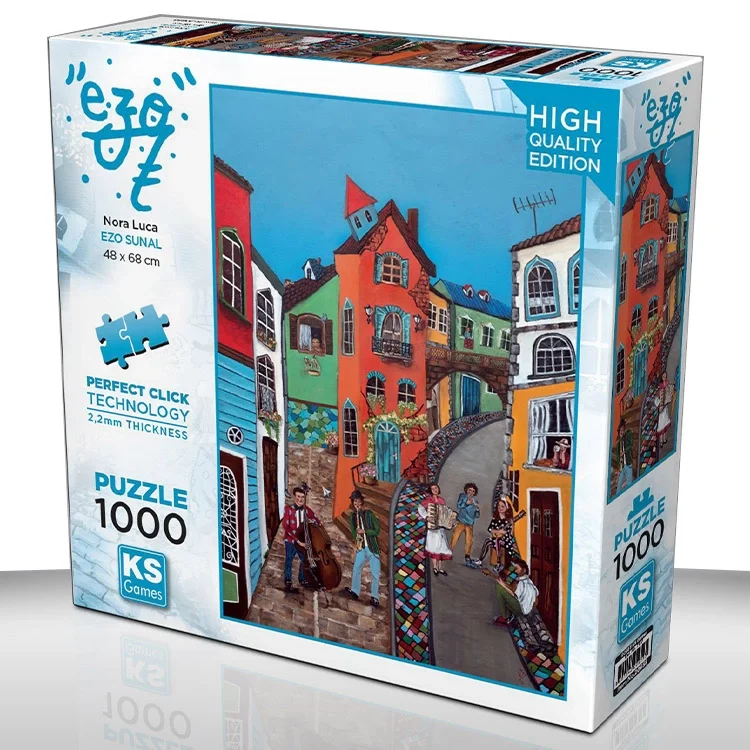 Ks Games Puzzle Yetişkin 1000 Parça Parça Nora Luca 20659 Ksgm