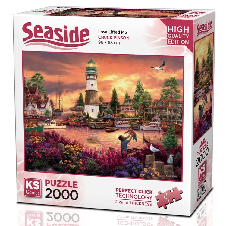 Ks Games Puzzle Yetişkin 2000 Parça Parça Love Litfed Me 22516 Ksgm