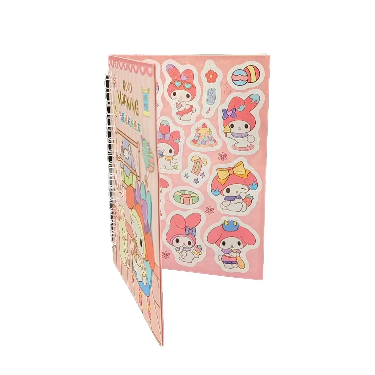 Kuzey Spiralli Sticker Defter 24lü Sz-187