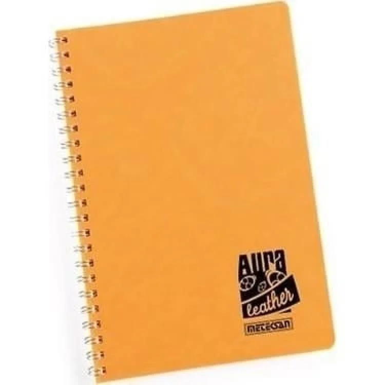 Meteksan Aura Leather A4 Defter Kareli 160 Yaprak 70 Gram