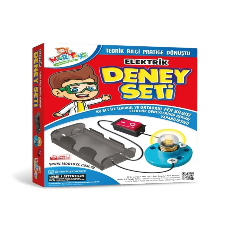 Mor 9752  Elektrik Deney Seti Kutulu