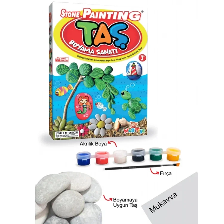 Mortoys 9661 Taş Boyama