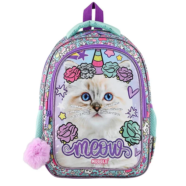 Muggle Mu-9022 Pretty Cat Koleksiyonu İlkokul Çantası Shnk