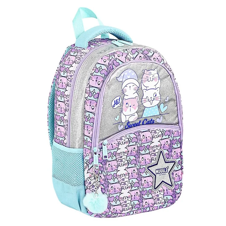 Muggle Mu-9063 Meow Koleksiyonu İlkokul Çantası Shnk