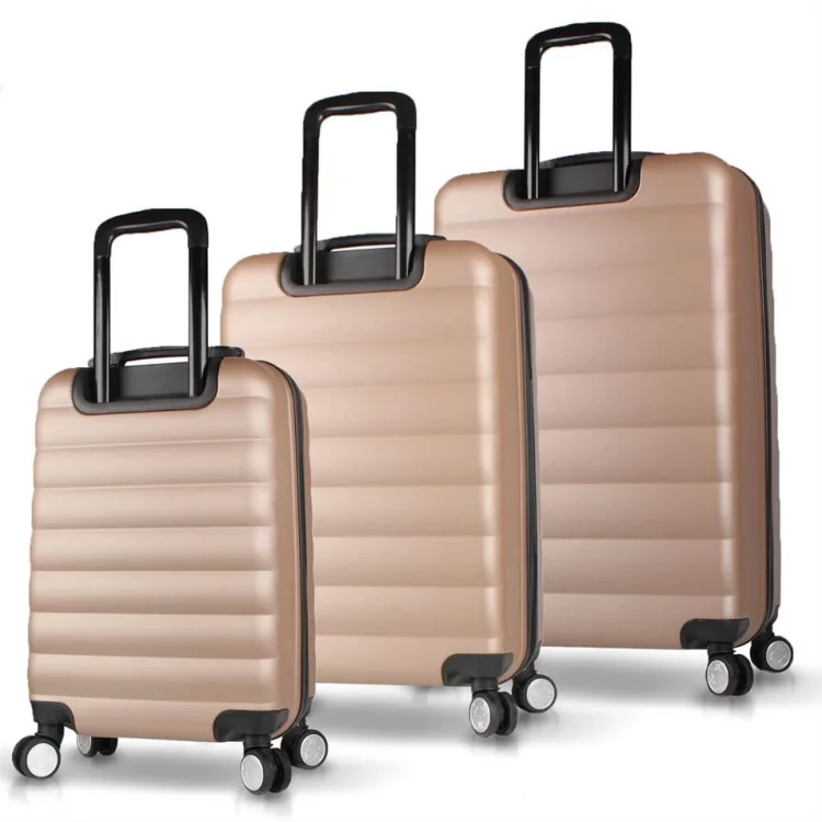 My Valice Colors Abs Kabin Orta Ve Büyük Boy Gold 3lü Valiz Seti