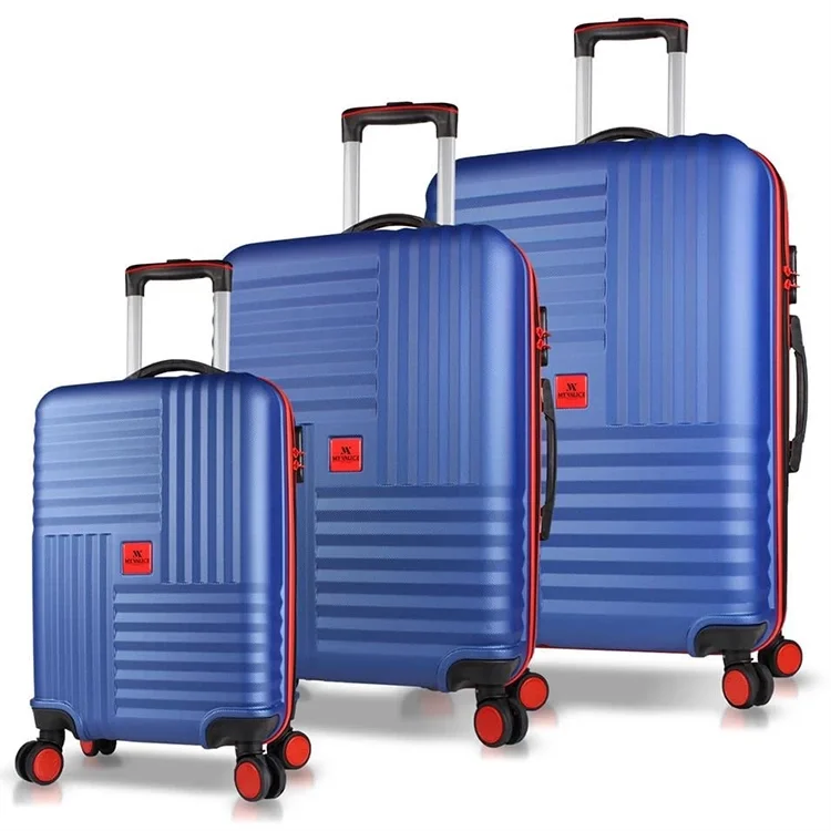 My Valice Puzzle Abs Kabin Orta Ve Büyük Boy Lacivert 3lü Valiz Seti