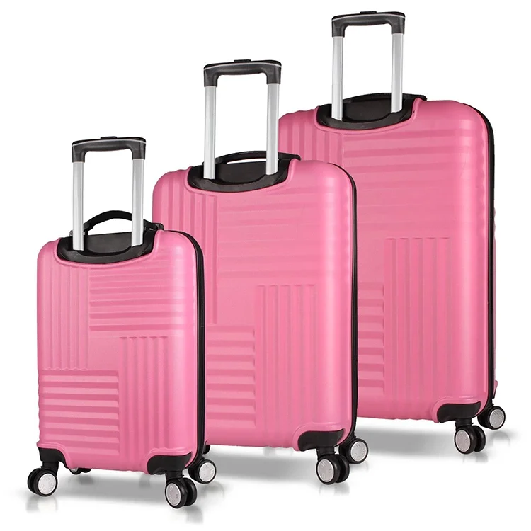 My Valice Puzzle Abs Kabin Orta Ve Büyük Boy Pembe 3lü Valiz Seti