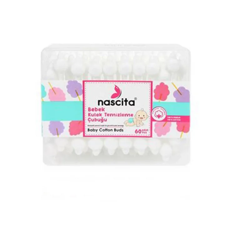 Nascita Kulak Temizleme Çubuğu 00060 Bebek 60lı Naskcb00060