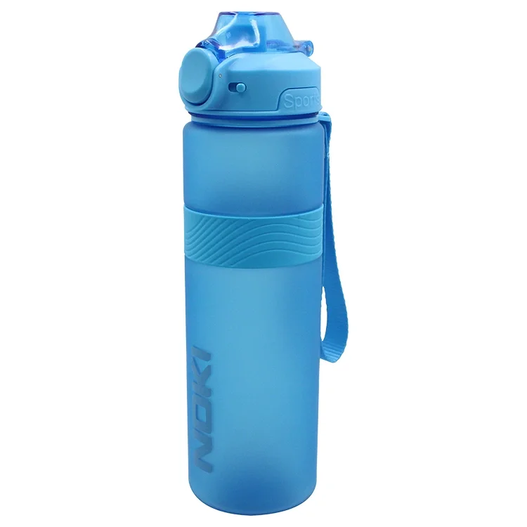 Noki Kids Su Matarasi Petg Auto Kapak Silikon Kemerli Askılı 1000 Ml T-0117