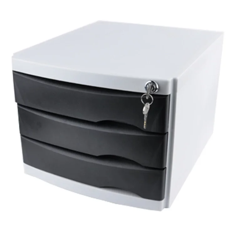 Ops Cmc 204 Kilitli 4 Çekmeceli Evrak Rafı Siyah Cmc204s