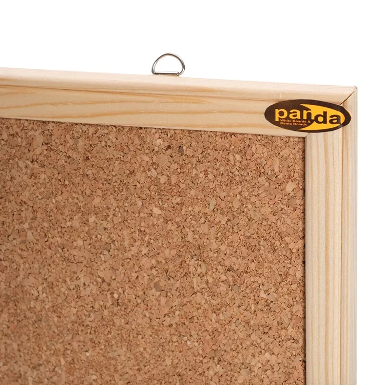 Panda 45*60 Ahşap Çerçeve Mantar Pano Pan115