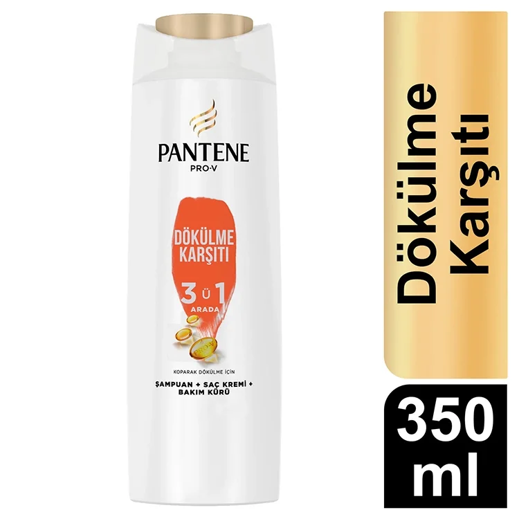 Pantene Şampuan 350ml_3ın1 Dökülme Karşıtı 476840