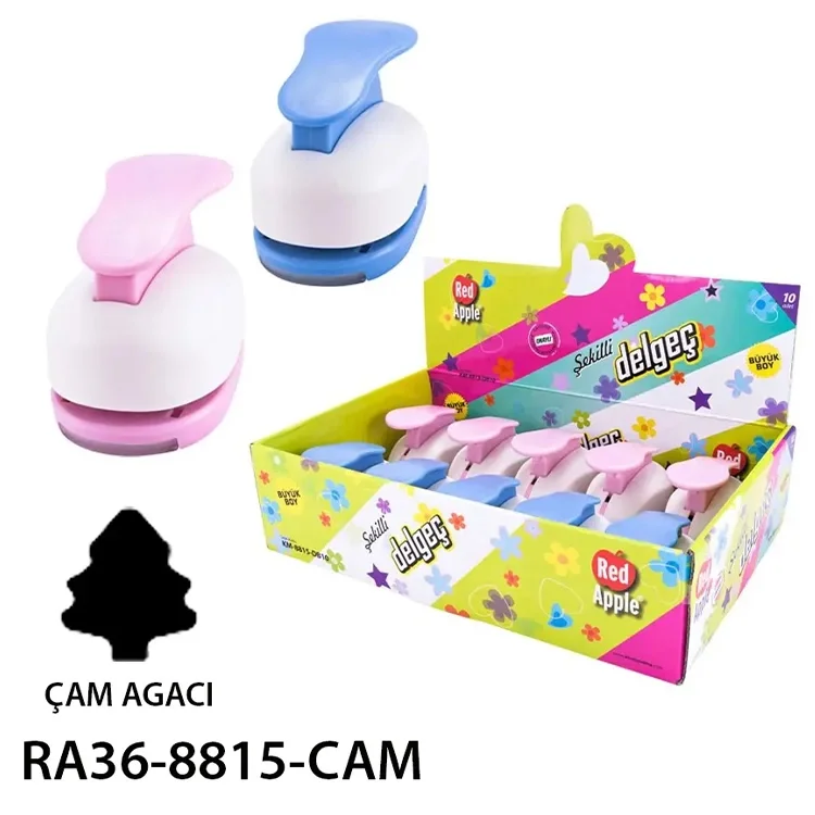 Red Apple Şekilli Delgeç 3.80 Cm Büyük Boy Çam Ağacı Ra36-8815