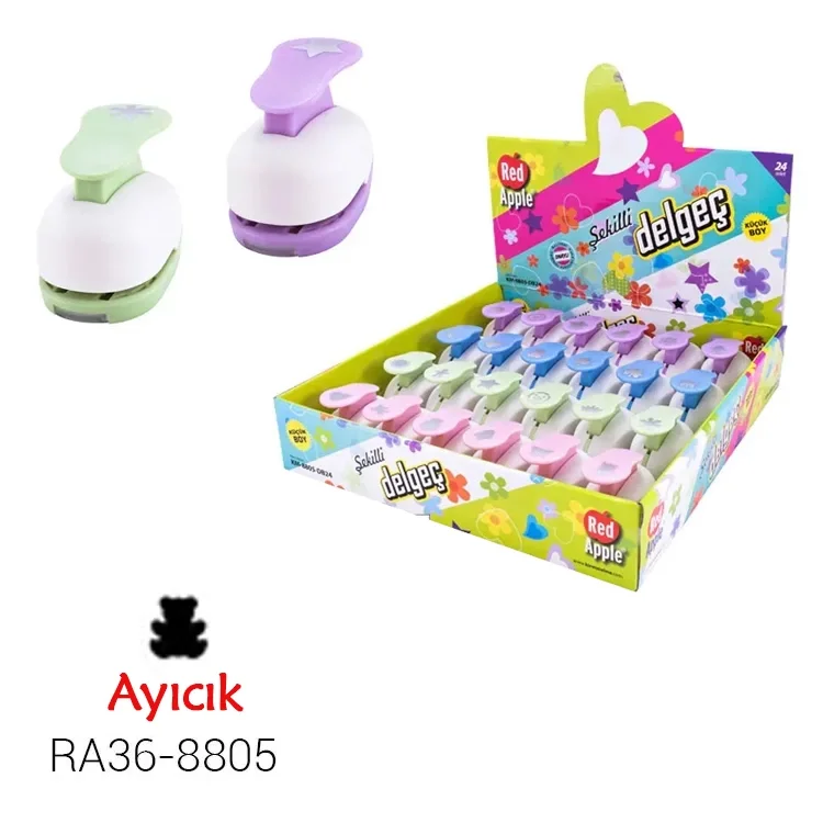 Red Apple Şekilli Delgeç 1.50 Cm Küçük Boy 05978 Ayıcık