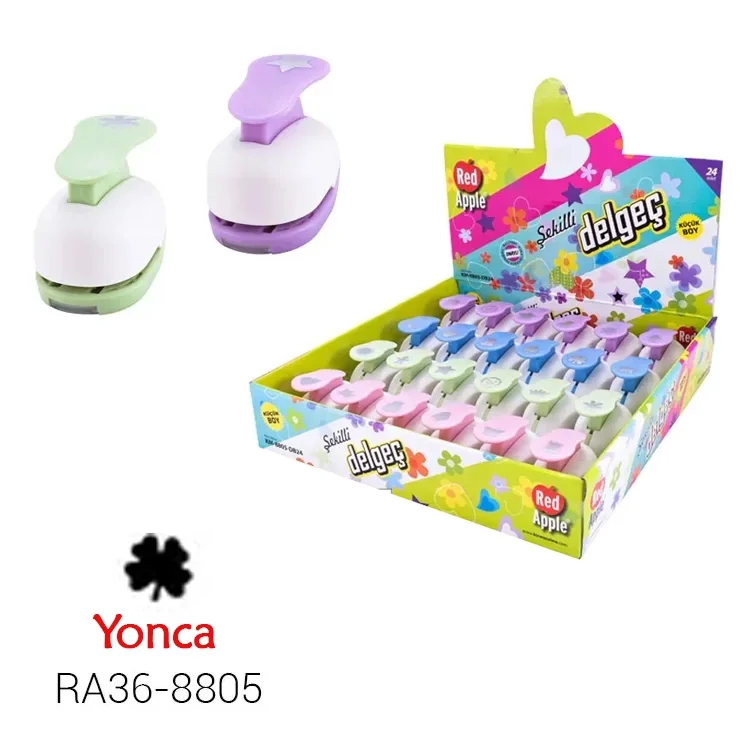 Red Apple Şekilli Delgeç 1.50 Cm Küçük Boy 05978 Yonca