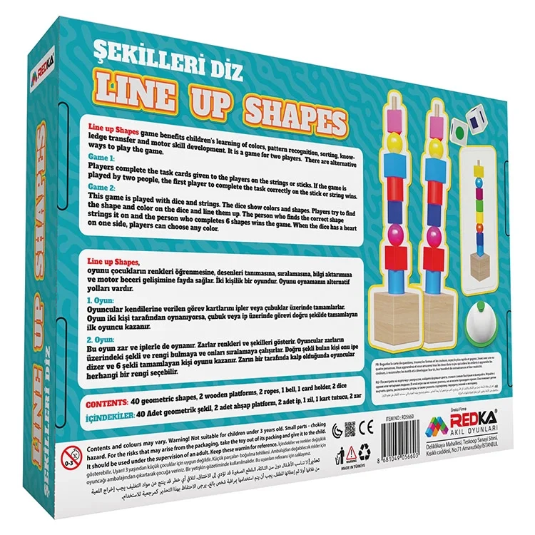 Redka Şekilleri Diz Line Up Shapes Rd5660
