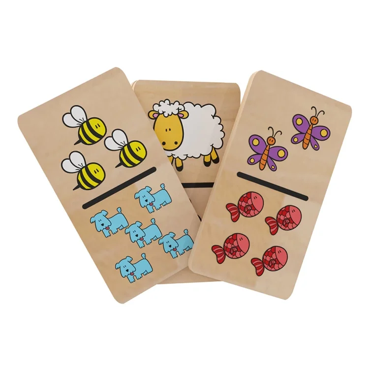 Redka Woden Domino Hayvanlar Animals Rd5648