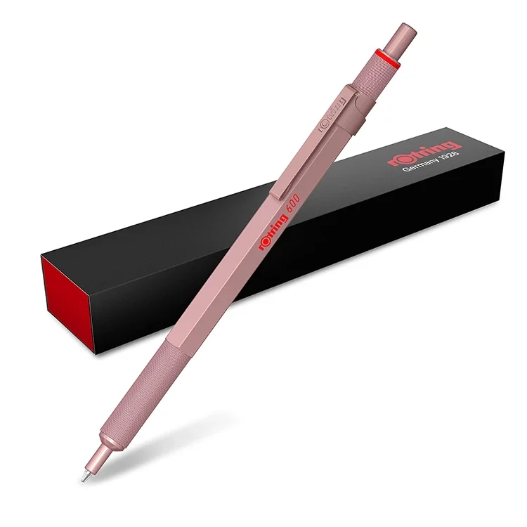 Rotring Tükenmez Kalem 600 Pembe Altın 2183912